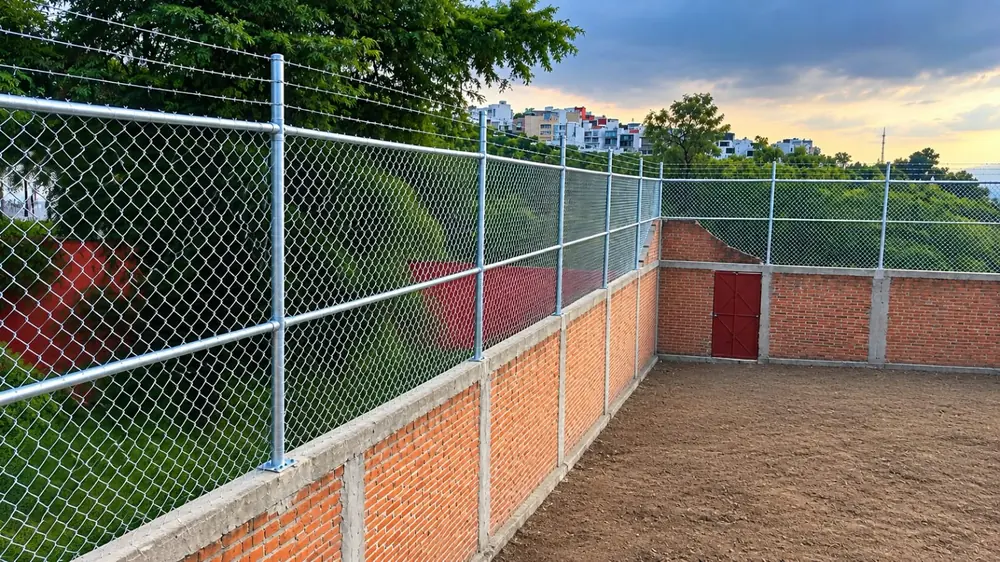 Trabajo real de malla ciclónica