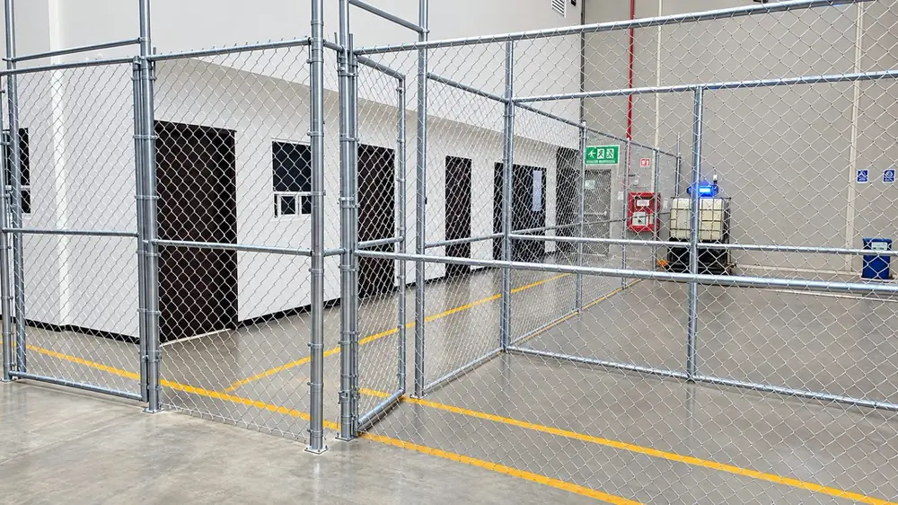 Trabajo real de malla ciclónica