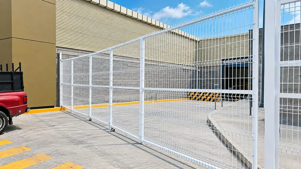 Trabajo real de malla ciclónica